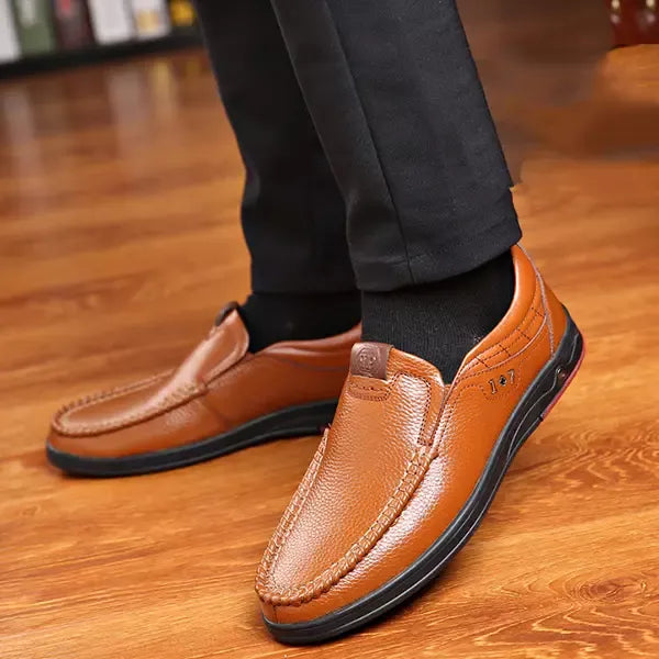 Alvino | Herren Leder Casual Loafers