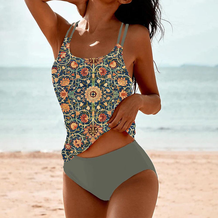 Falelle | Zweiteiliger Tankini-Badeanzug