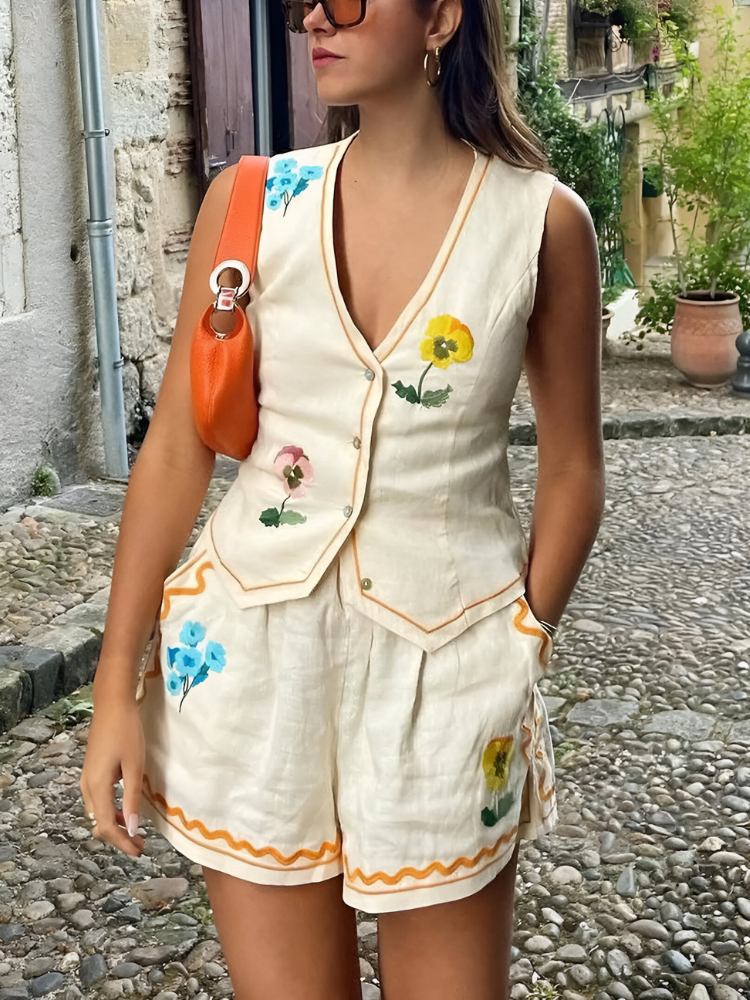 Viara | Luftiges Lounge-Set Damen