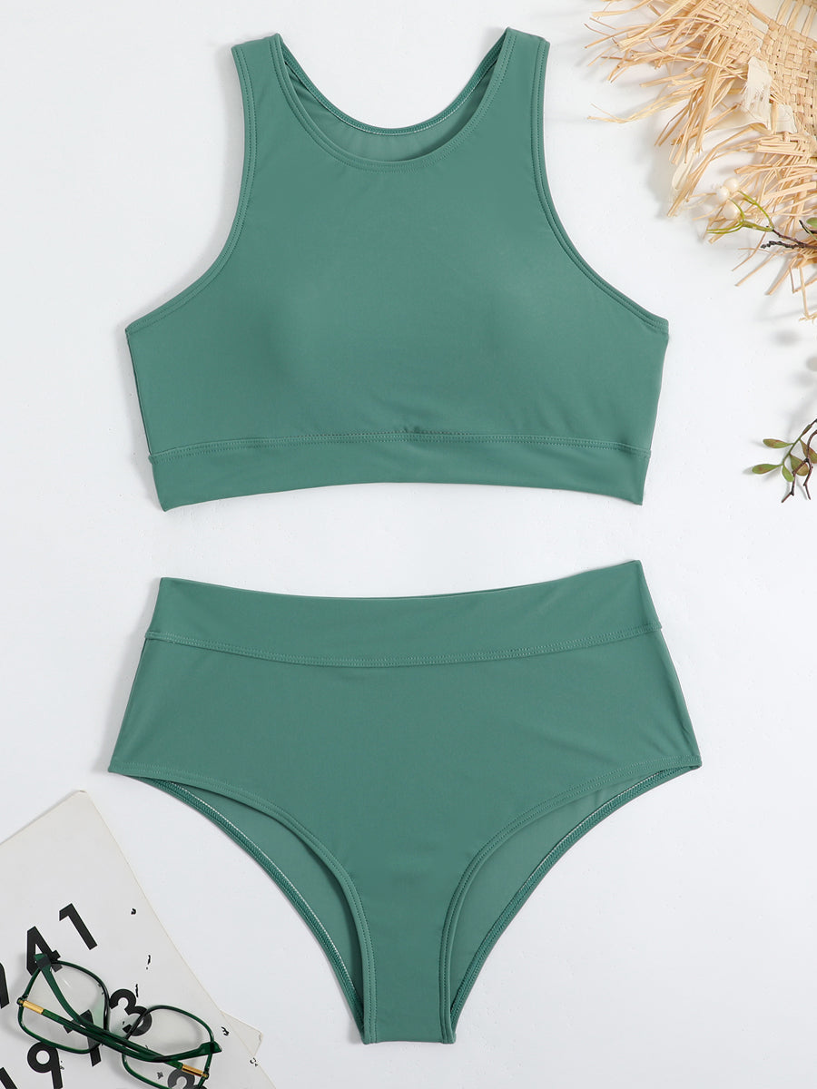 Vaeryn | Sportliche Bikini Set mit Top