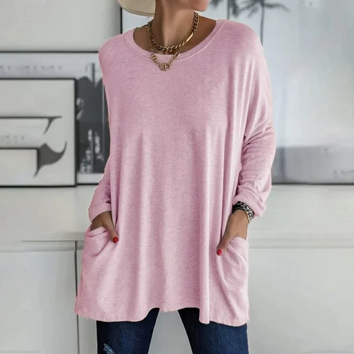 Gioia | Lässiger warmer Pullover in Übergröße