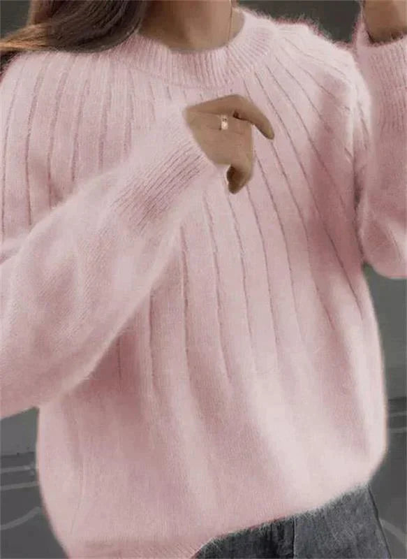 Dollie | Flauschiger Strickpullover