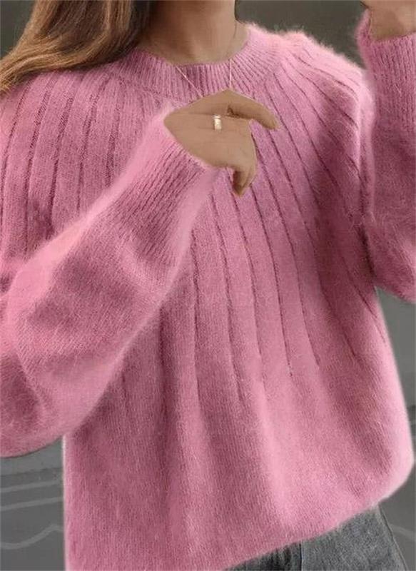 Dollie | Flauschiger Strickpullover