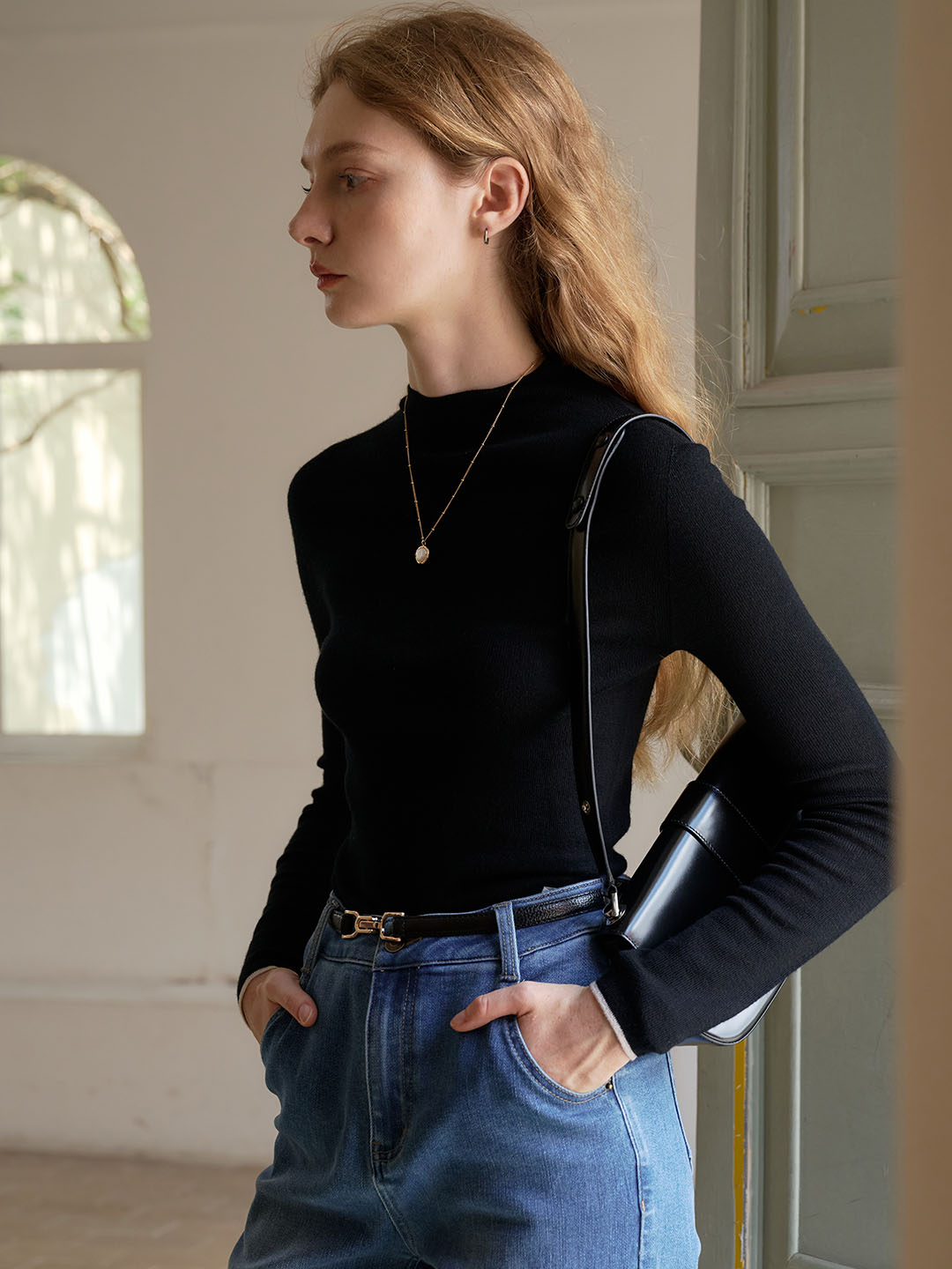 Trude | Slim Fit Wollpullover