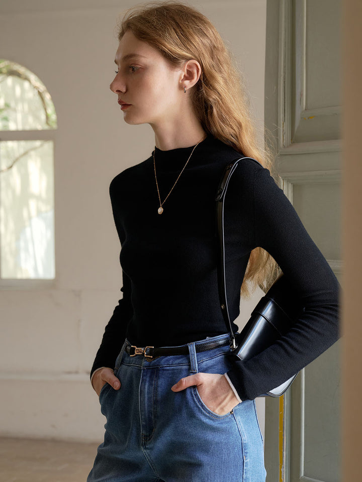 Trude | Slim Fit Wollpullover