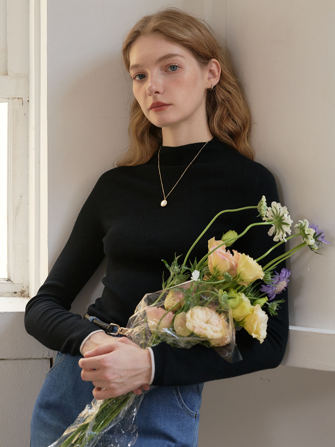 Trude | Slim Fit Wollpullover