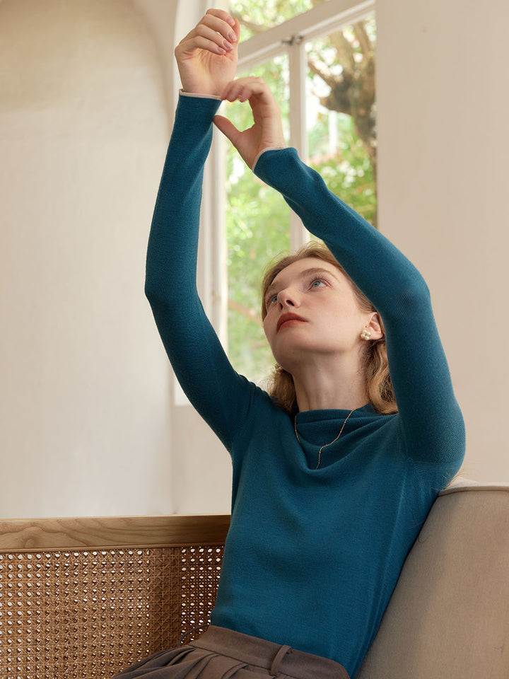 Trude | Slim Fit Wollpullover
