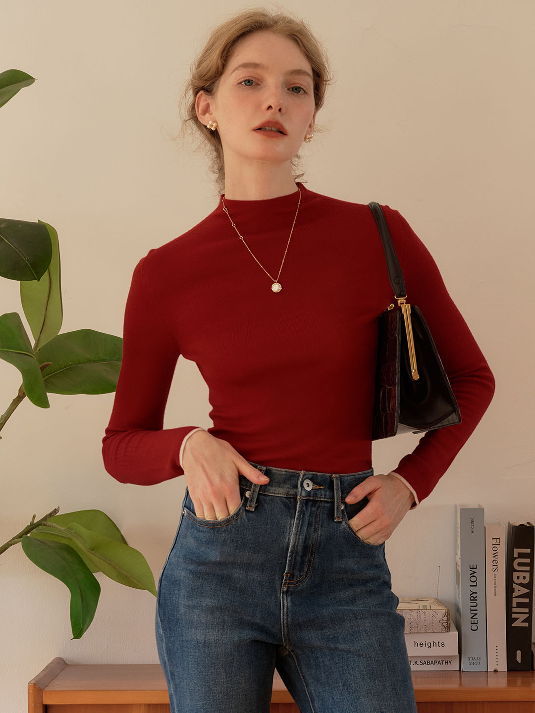 Trude | Slim Fit Wollpullover