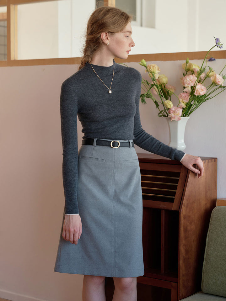 Trude | Slim Fit Wollpullover