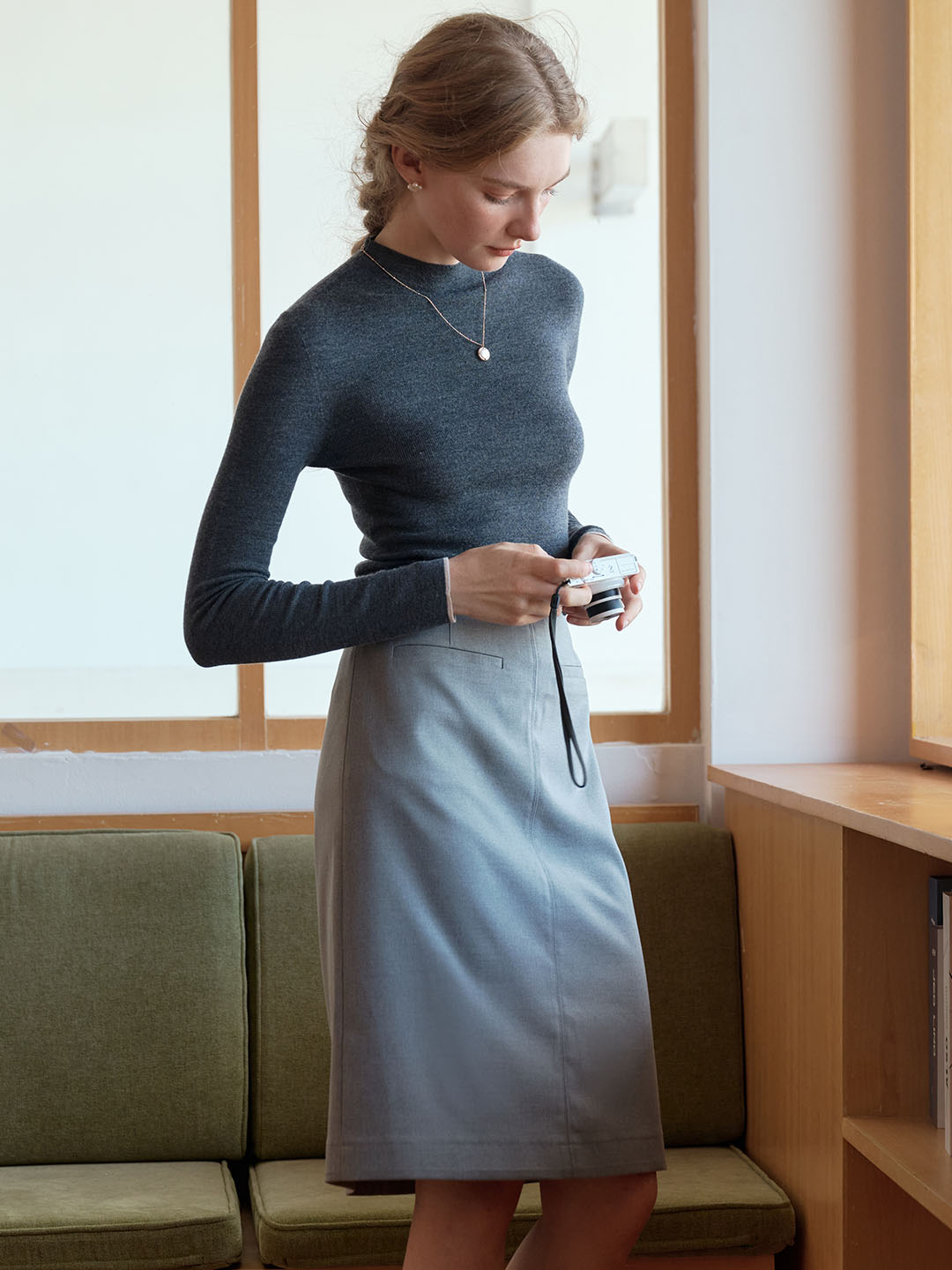 Trude | Slim Fit Wollpullover