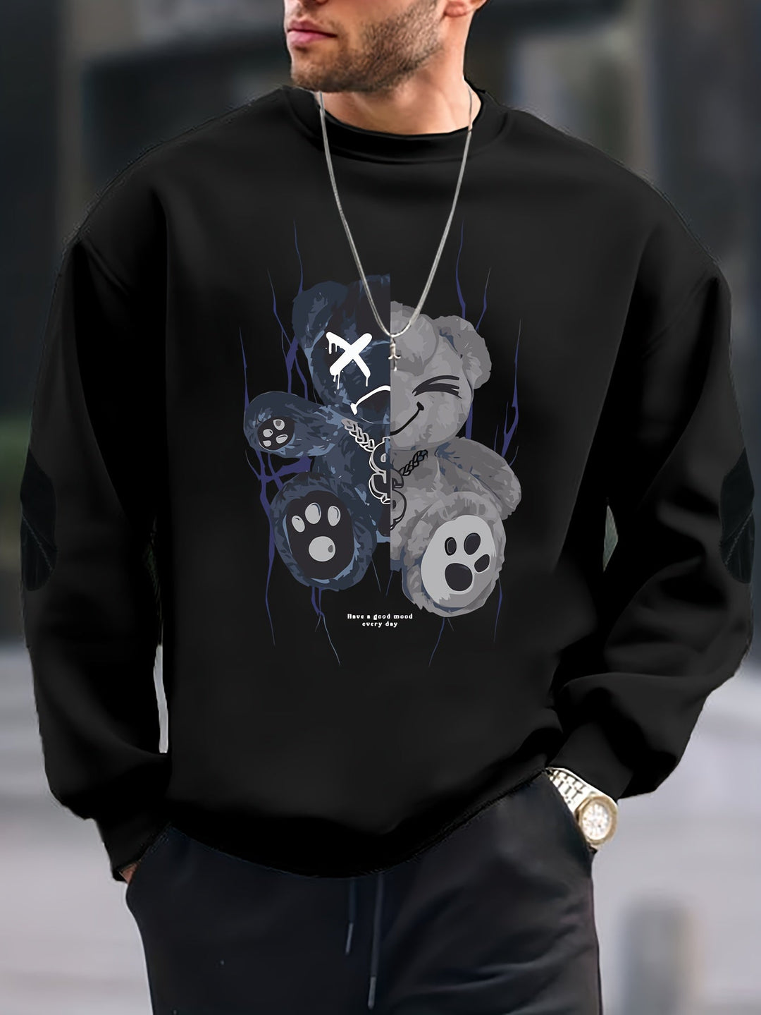 Dion | Herrenpullover mit Rundhalsausschnitt elegant und langlebig