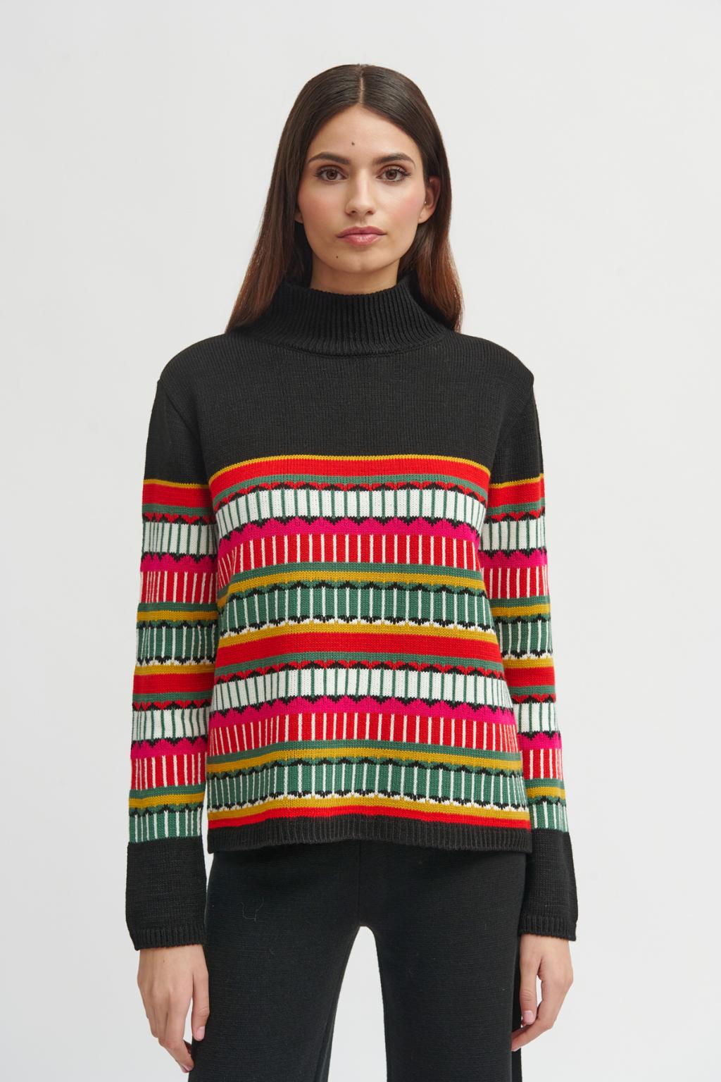Zoella | Multicolor Öfen Pullover