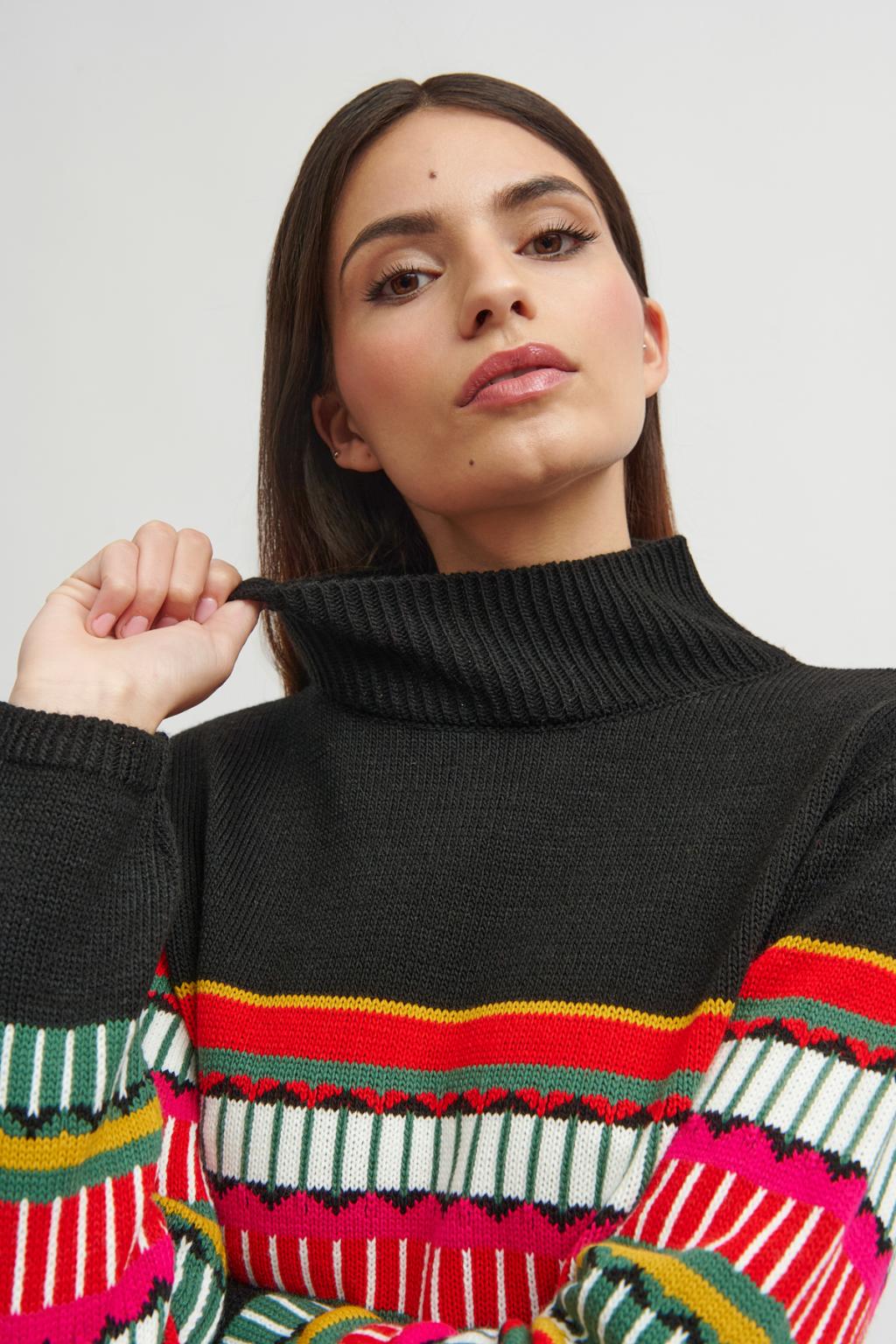 Zoella | Multicolor Öfen Pullover