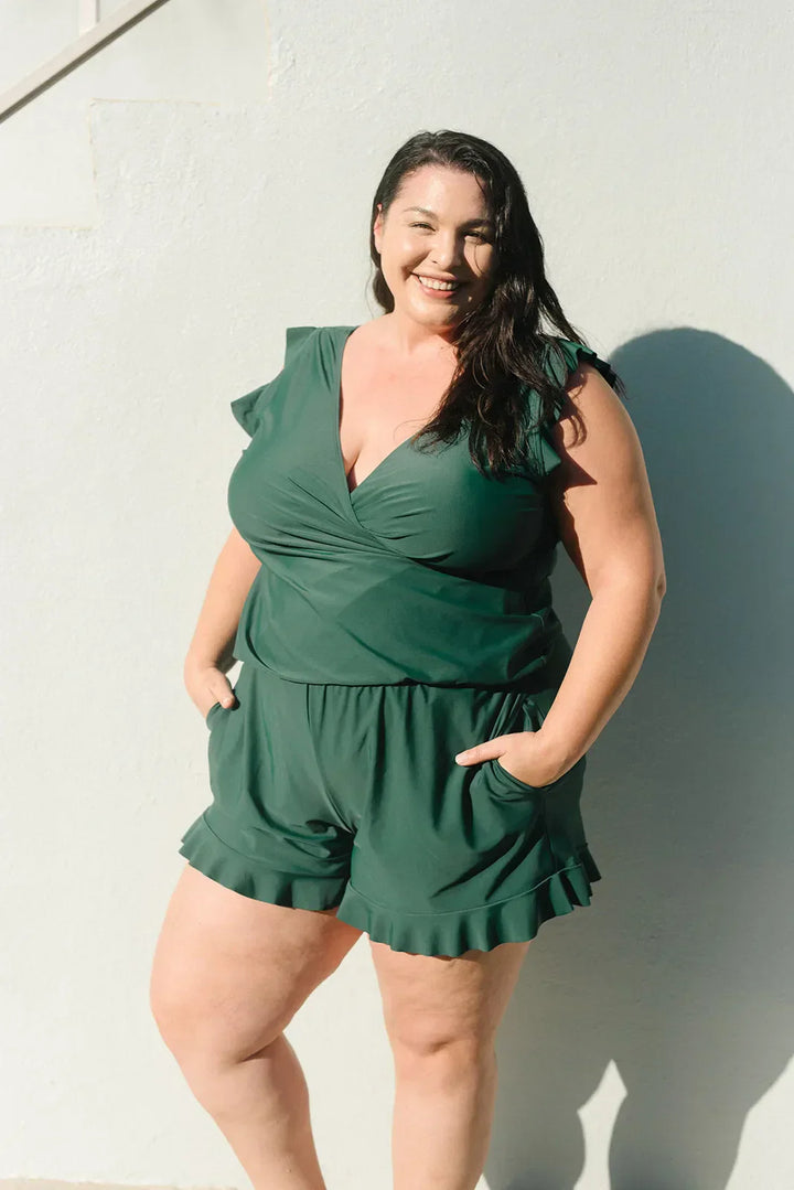 Xylona | Plus Size Badeanzug für Frauen