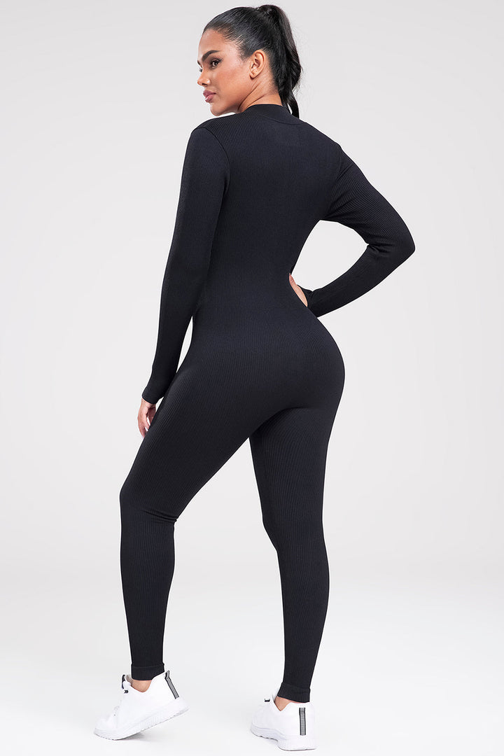 Marelda | Figurbetonter Reißverschluss-Jumpsuit