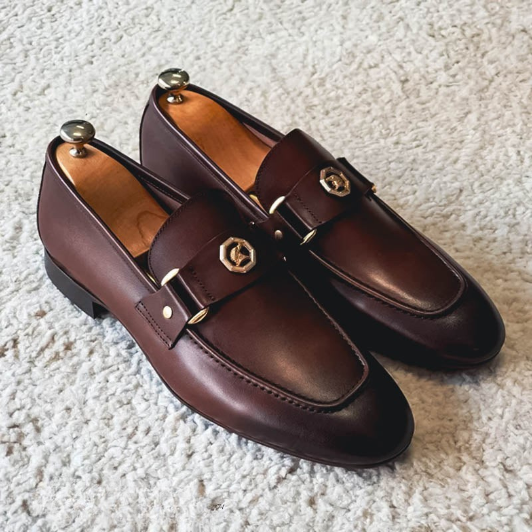 Renric | Elegante Herren-Slipper aus Leder