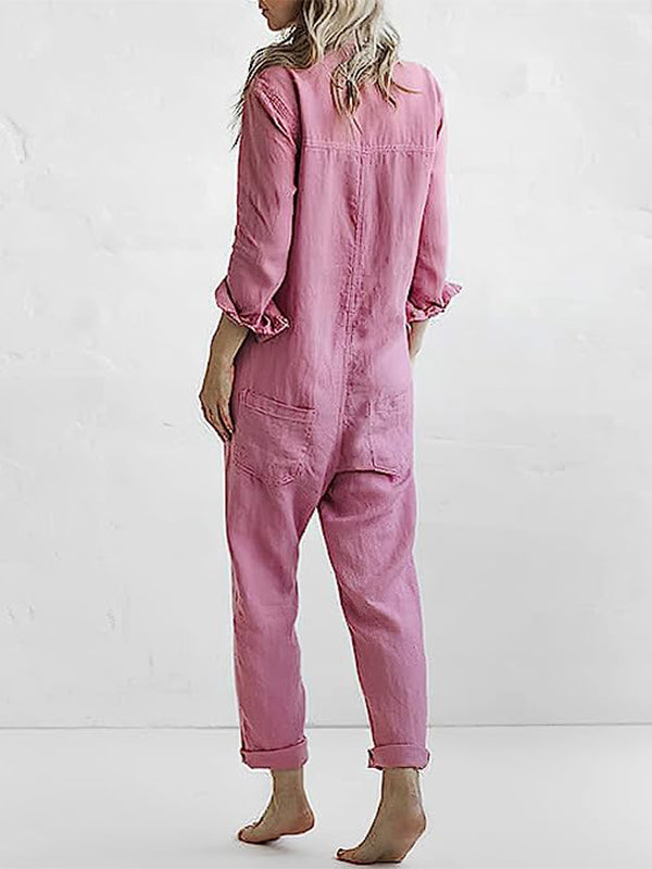 Annah | Jumpsuit mit langen Ärmeln