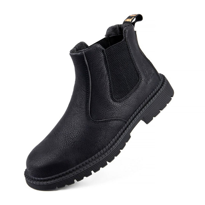 Adima | Wasserdichte Lederarbeitsstiefel mit Stahlkappe