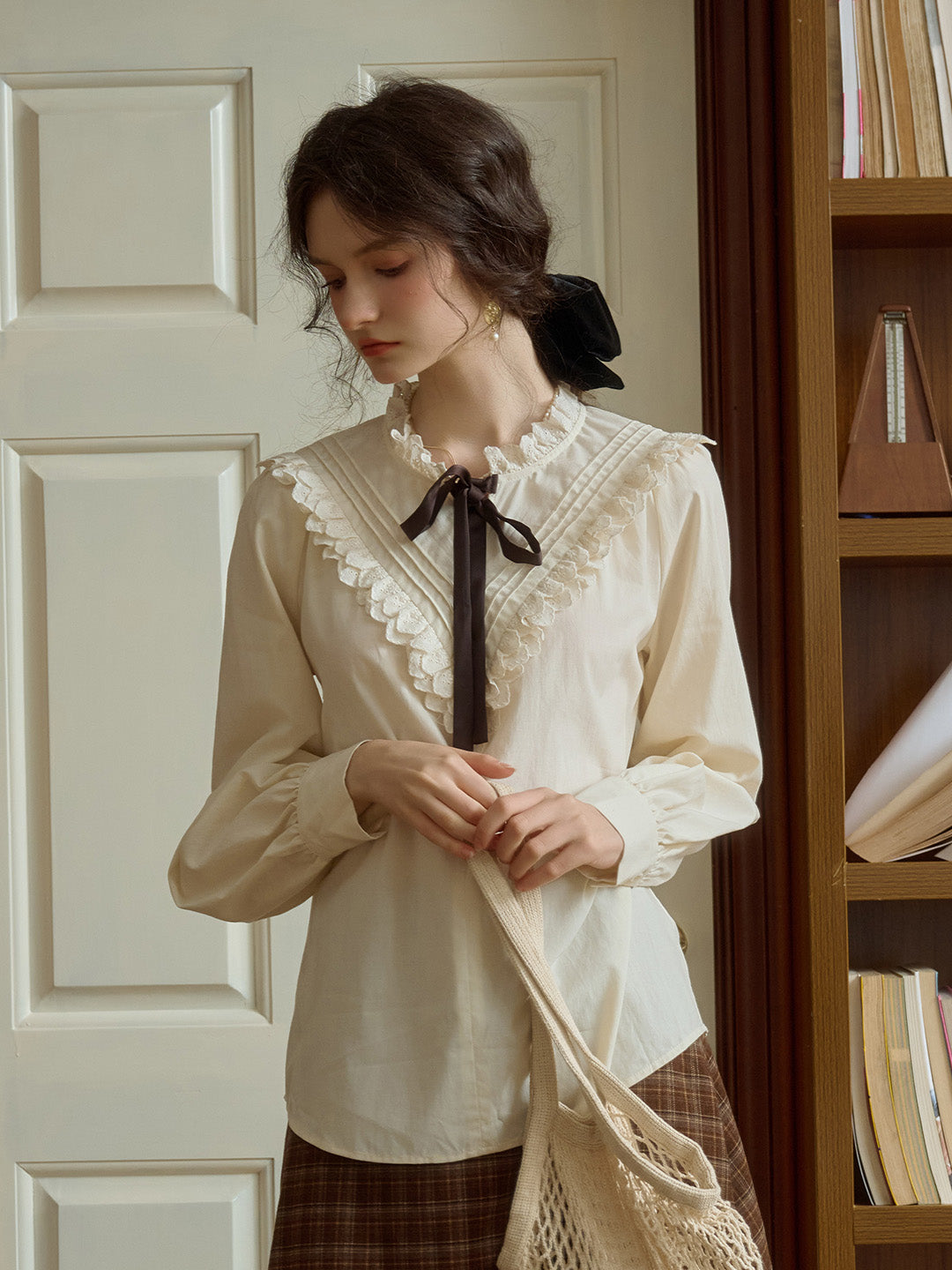 Vesna | Vintage Spitzenbluse