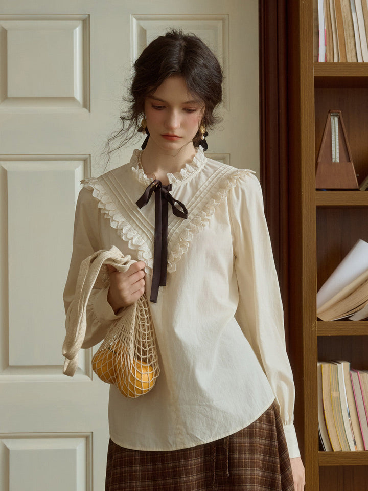 Vesna | Vintage Spitzenbluse