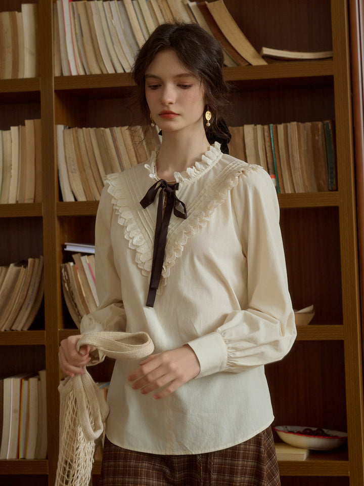 Vesna | Vintage Spitzenbluse