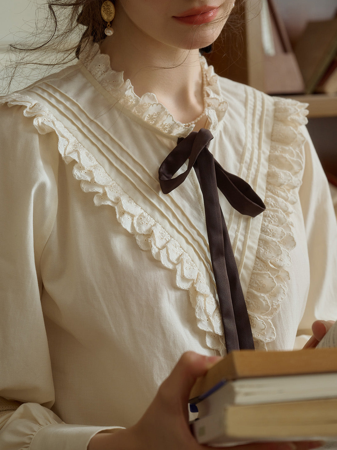 Vesna | Vintage Spitzenbluse