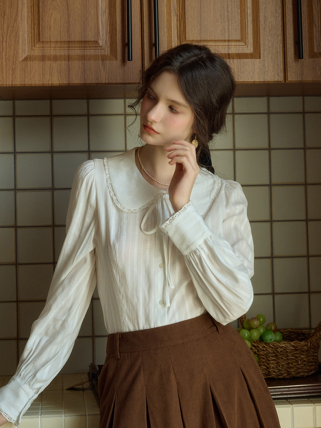 Verena | Romantische Spitzenbluse