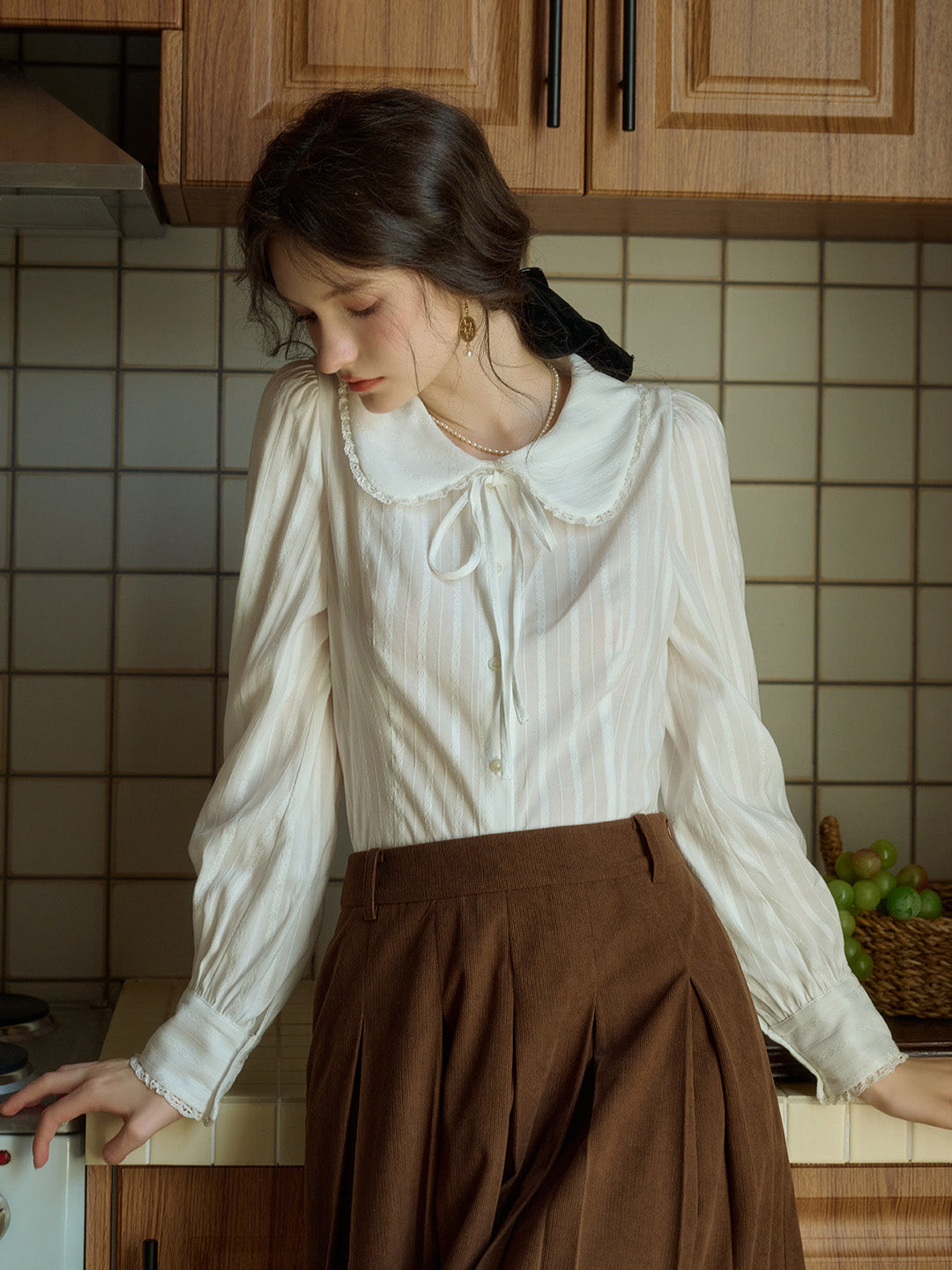 Verena | Romantische Spitzenbluse