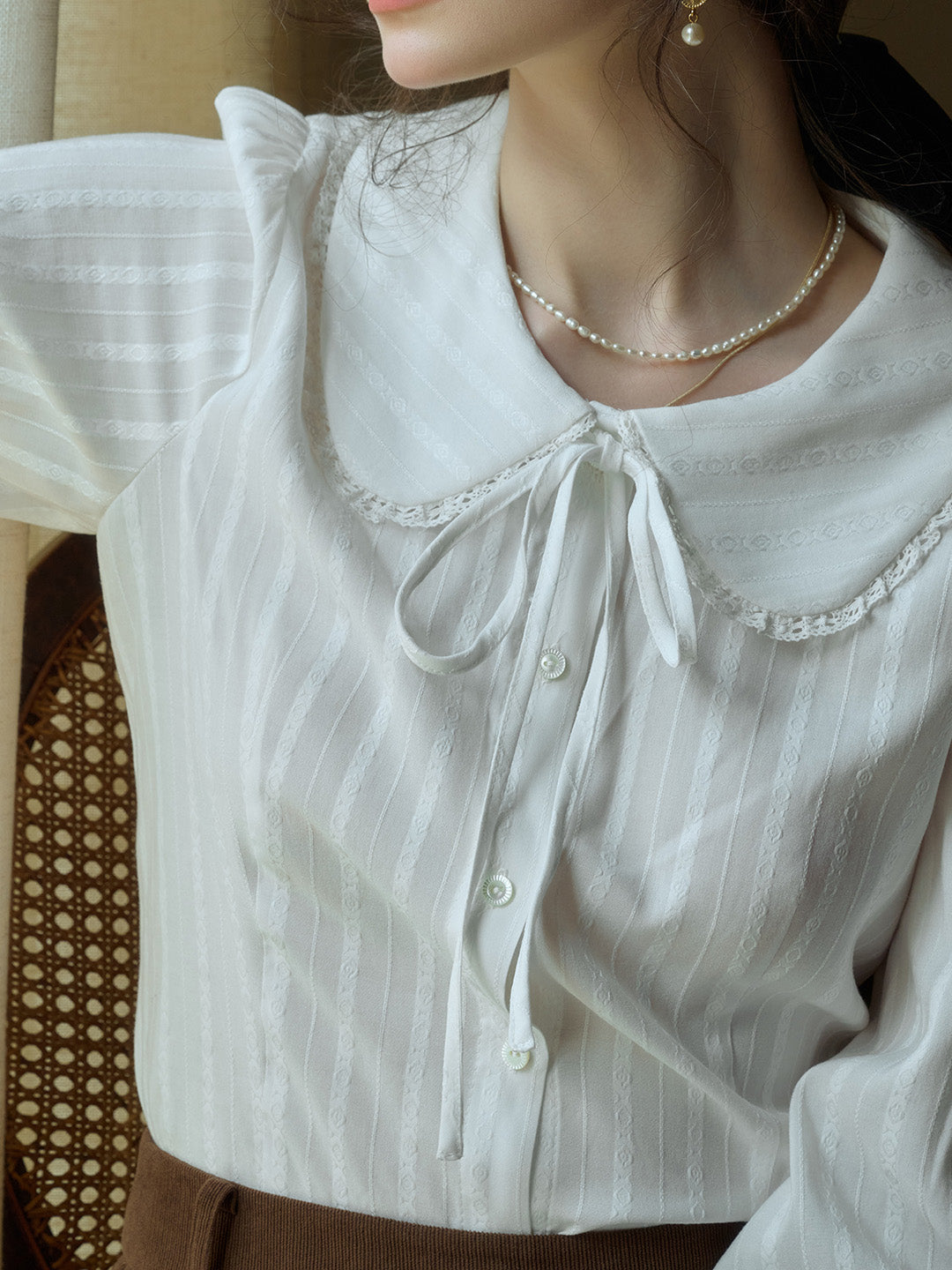 Verena | Romantische Spitzenbluse
