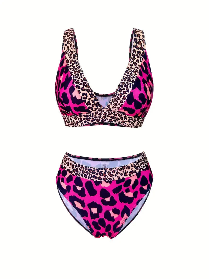 Xandra | Bikini-Set mit V-Ausschnitt