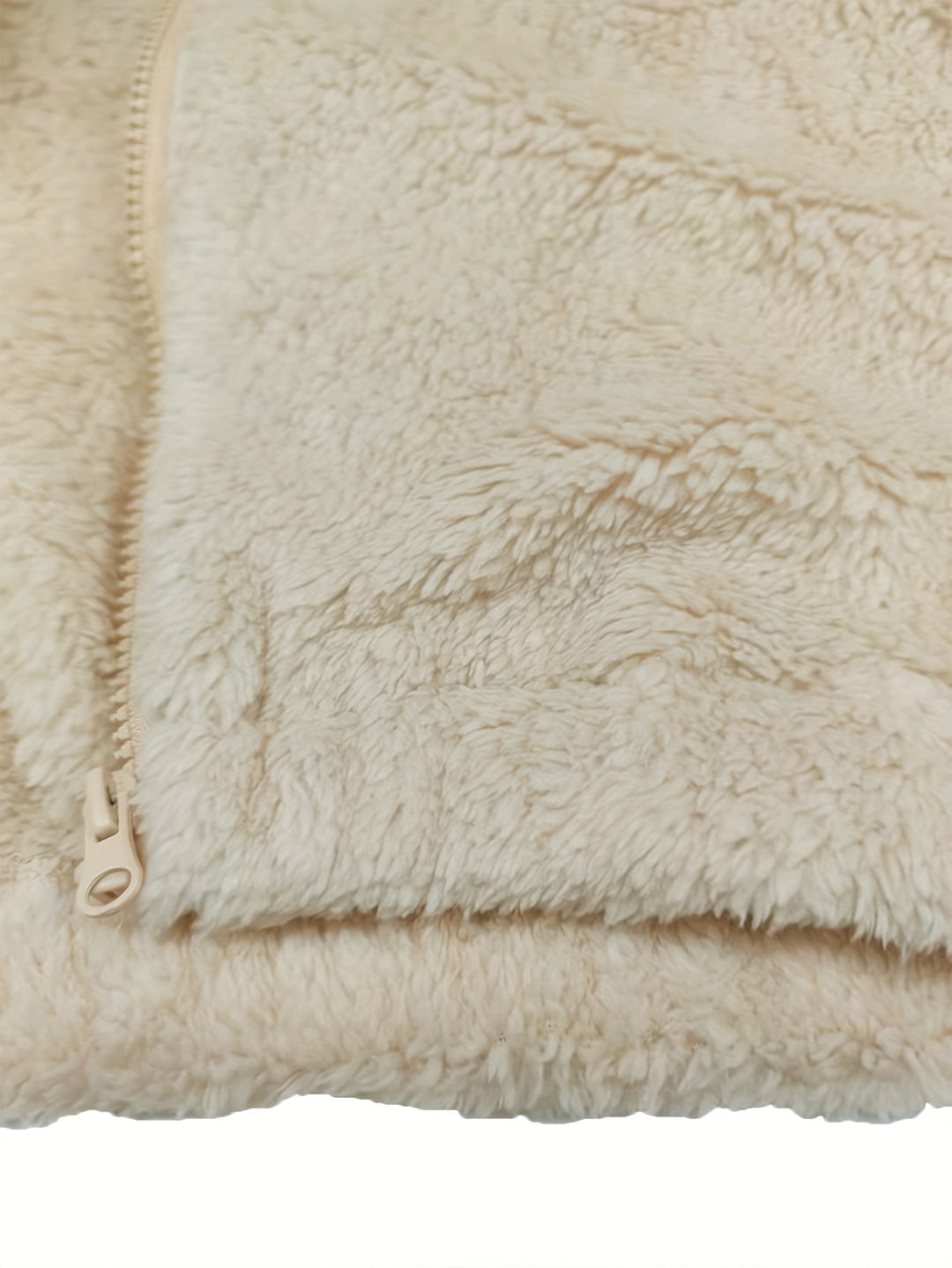 Briallen | Weicher Teddy Bodywarmer mit hohem Kragen