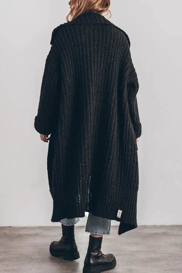 Artemisia | Strick-Cardigan mit Knöpfen und Taschen