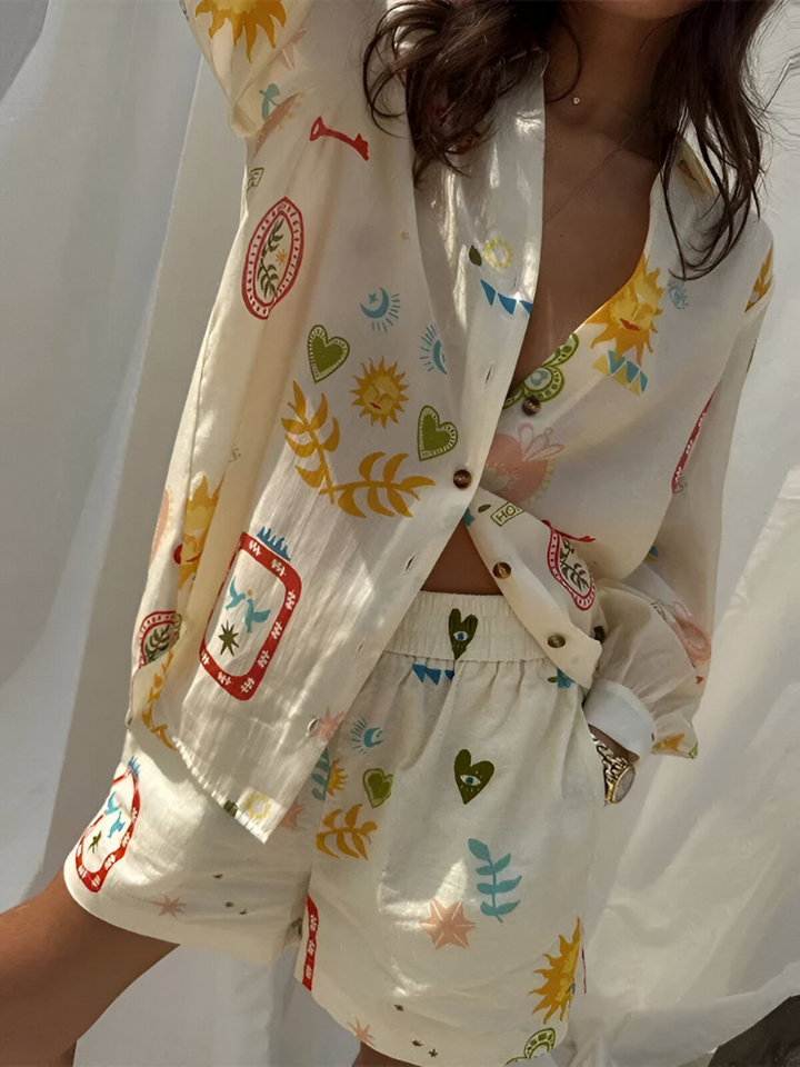 Viara | Luftiges Lounge-Set Damen