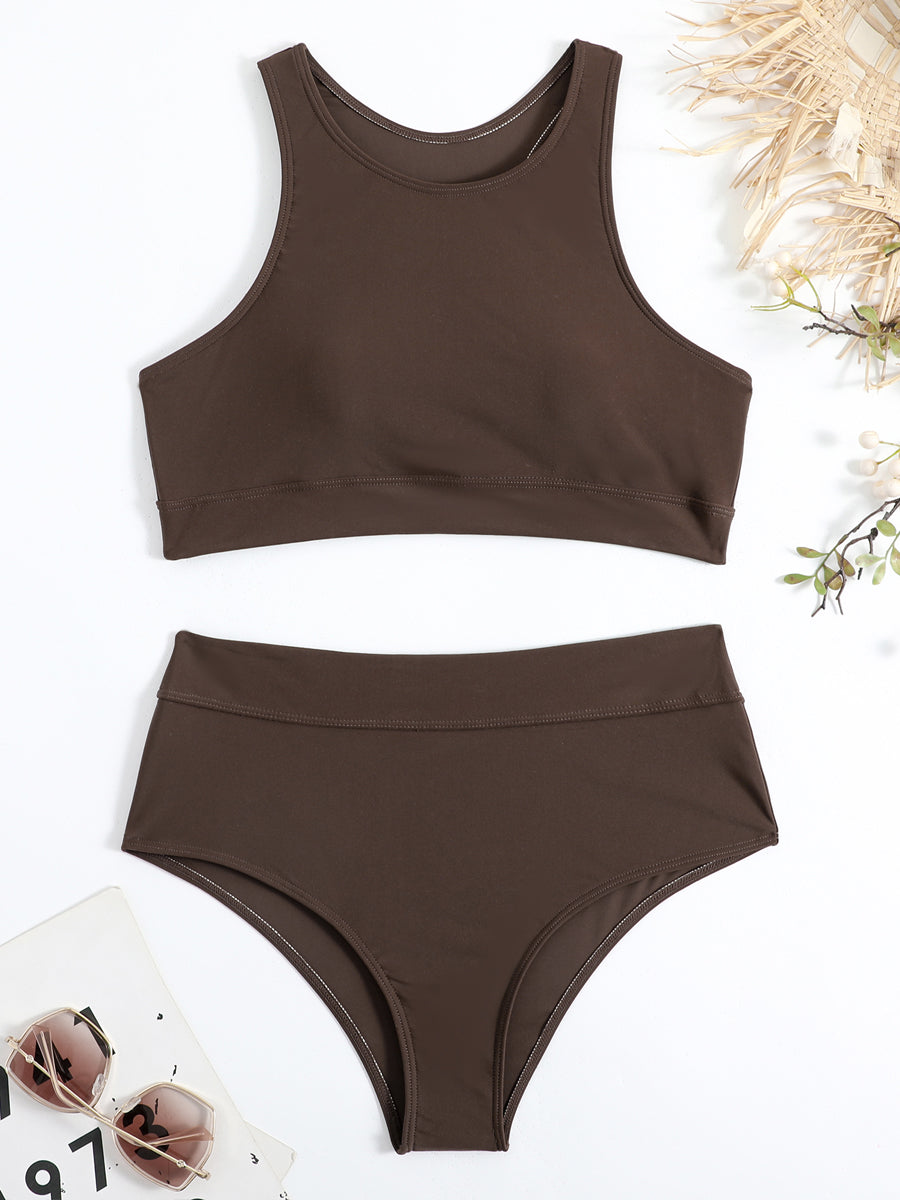 Vaeryn | Sportliche Bikini Set mit Top