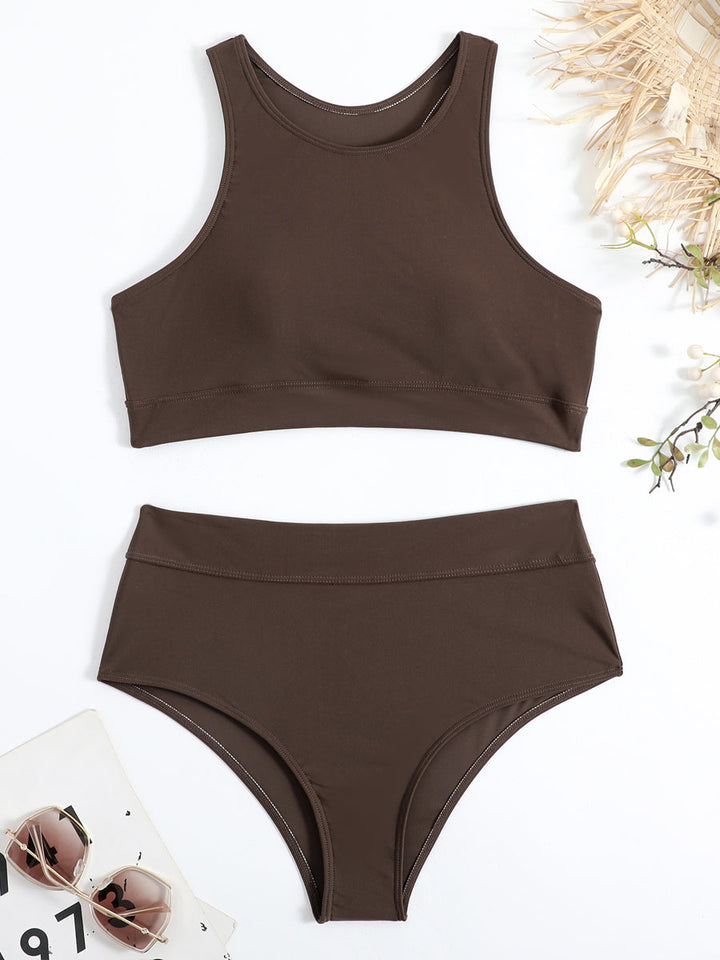 Vaeryn | Sportliche Bikini Set mit Top