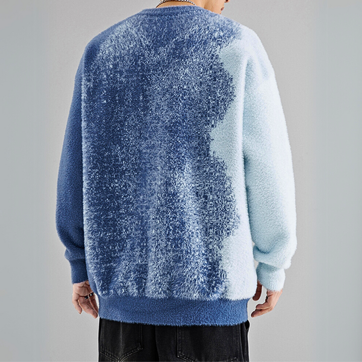 Lioran | Pixel-Strickpullover Unisex