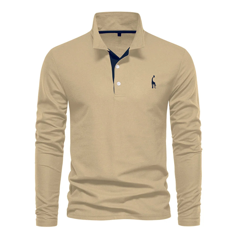 Ulman | Polo-Langarmpullover für Männer