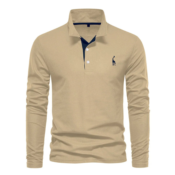 Ulman | Polo-Langarmpullover für Männer