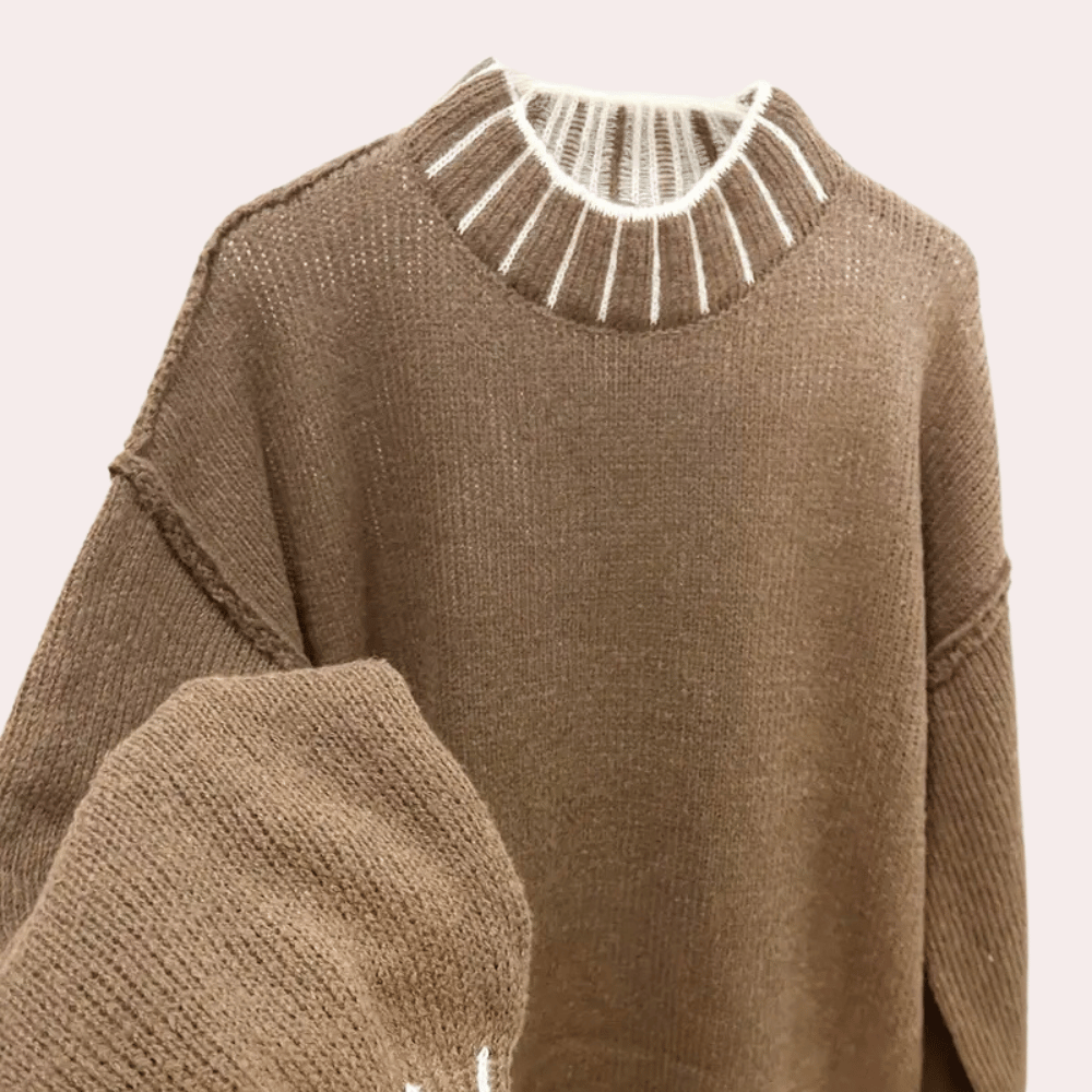 Aldys | Klassischer Rollkragenpullover für Frauen
