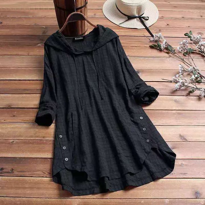 Vignette | Ternetbluse mit Kapuze