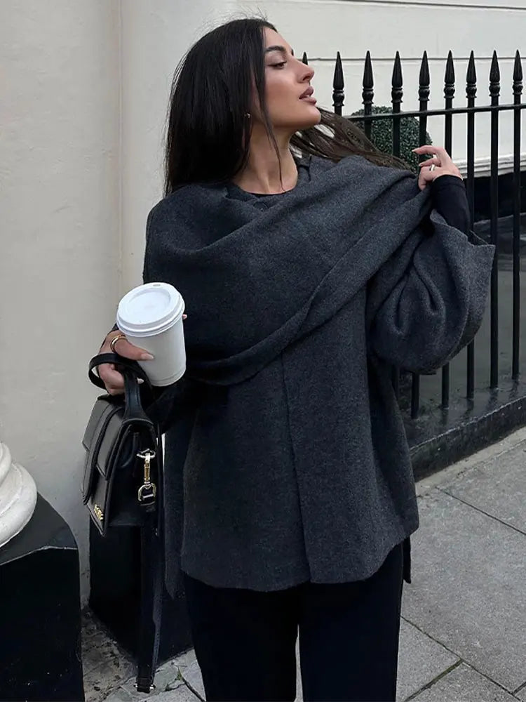 Allaryce | Elegante Cape-Jacke