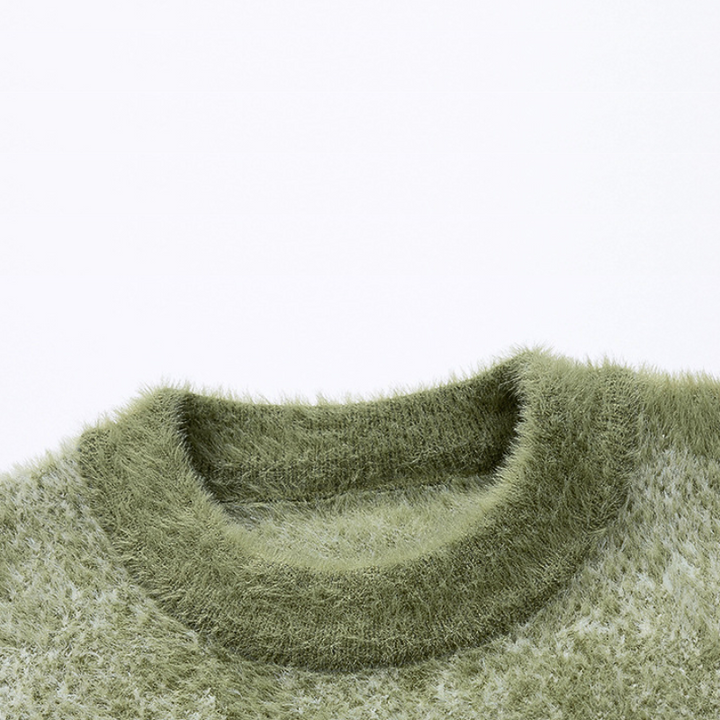 Lioran | Pixel-Strickpullover Unisex