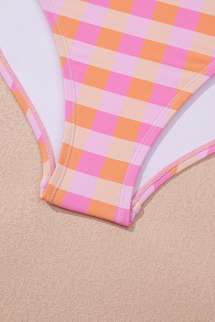Vynessa | Kariertes Bikini-Set 3-teilig