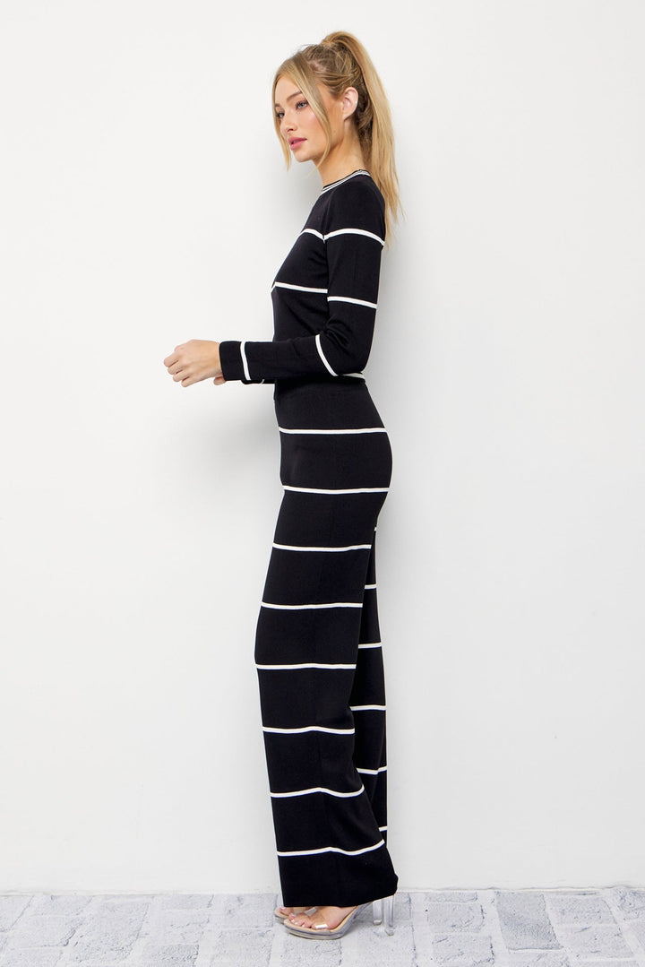 Rosamere | Gestreiftes Lounge Set Damen