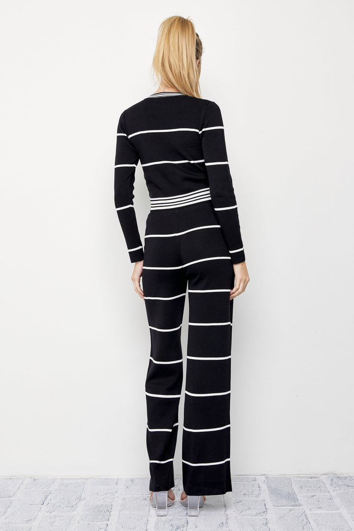 Rosamere | Gestreiftes Lounge Set Damen