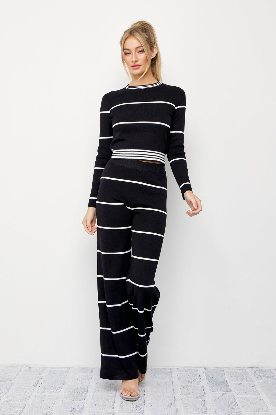 Rosamere | Gestreiftes Lounge Set Damen