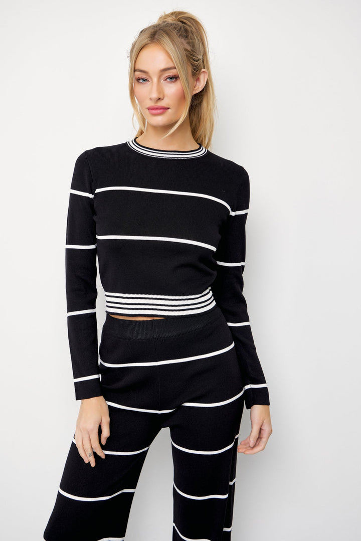 Rosamere | Gestreiftes Lounge Set Damen