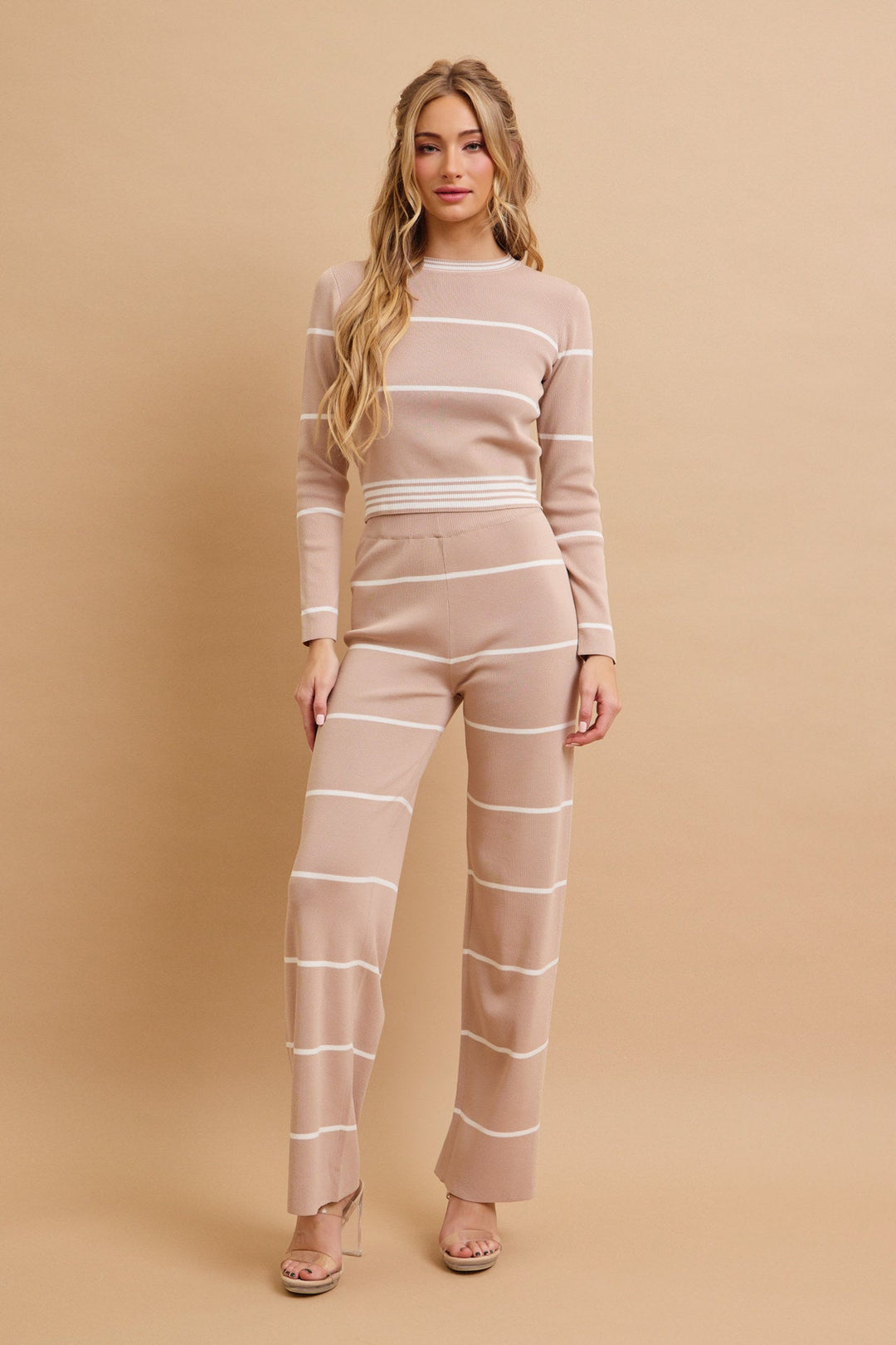 Rosamere | Gestreiftes Lounge Set Damen