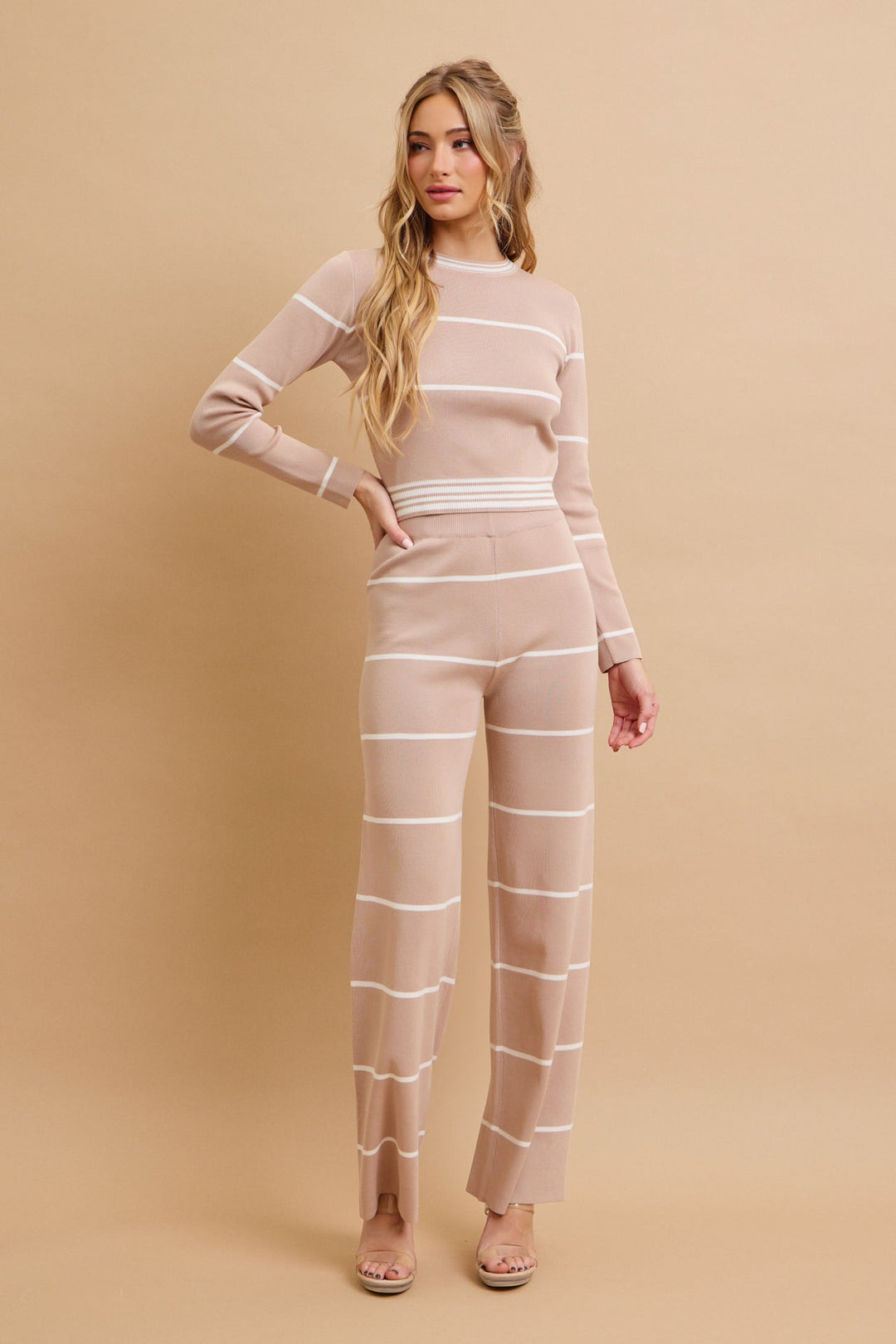 Rosamere | Gestreiftes Lounge Set Damen