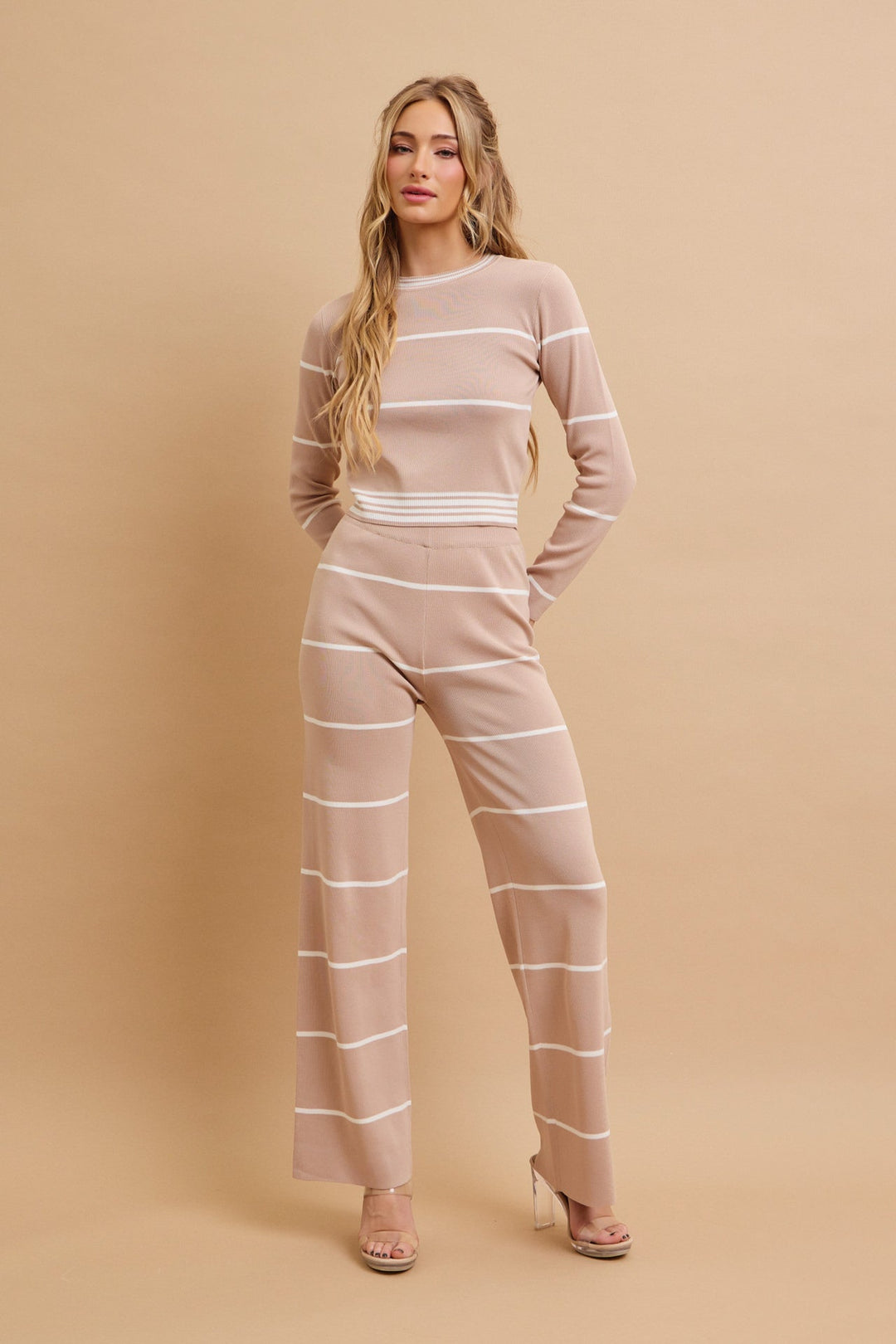 Rosamere | Gestreiftes Lounge Set Damen